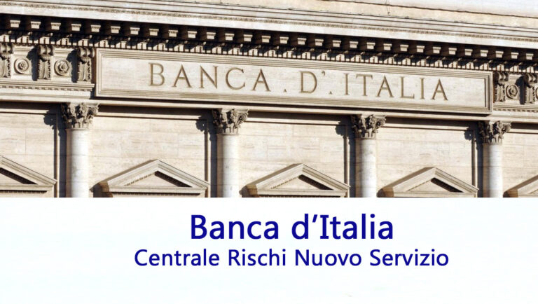 Centrale Rischi: il nuovo servizio della Banca d’Italia