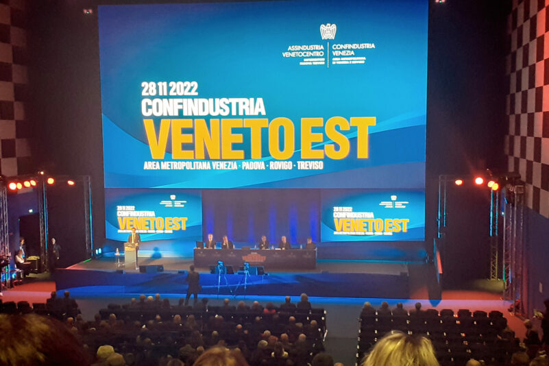 28 Novembre 2022  nasce Confindustria Veneto Est Area Metropolitana Venezia Padova Rovigo Treviso