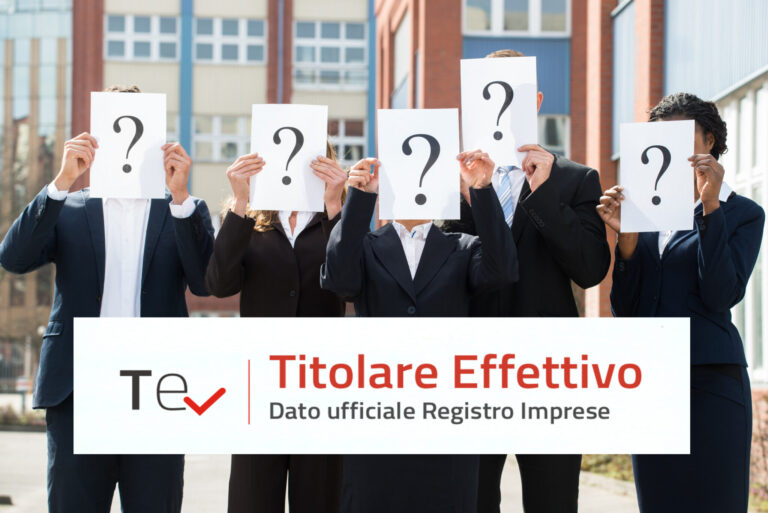 Registro dei Titolari Effettivi